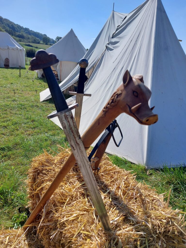 Butscheburger Mittelalterfest  Waffenarsenal